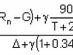 Potential evapotranspiration equation