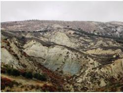 Landscape strongly dissected