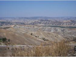 Calanchi badlands in the Matera study site