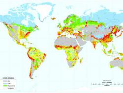 Global water erosion vulnerability