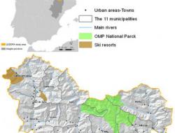 Municipalities of Spanish Central Pyrenees