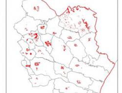 Landslides map