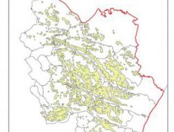 Map of Calanchi areas