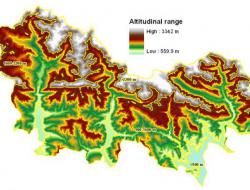 Altitude map