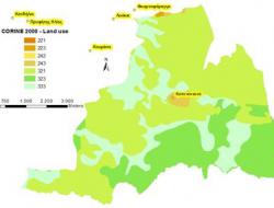 CORINE land cover map