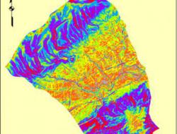 Slope gradient map